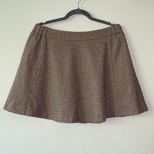 ONLY | Plaid Mini Skirt | Sz 42 (Large)